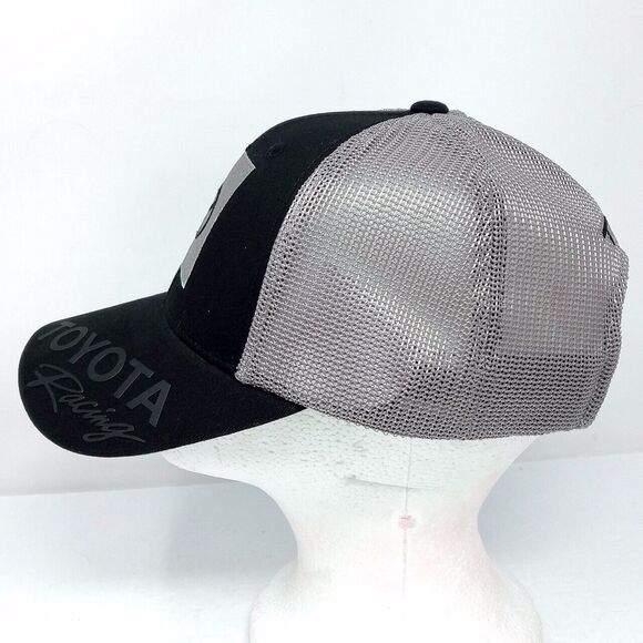 Toyota Racing TRD Embroidered Logo Adjustable Strapback Mesh Trucker Cap Hat - Picture 4 of 9
